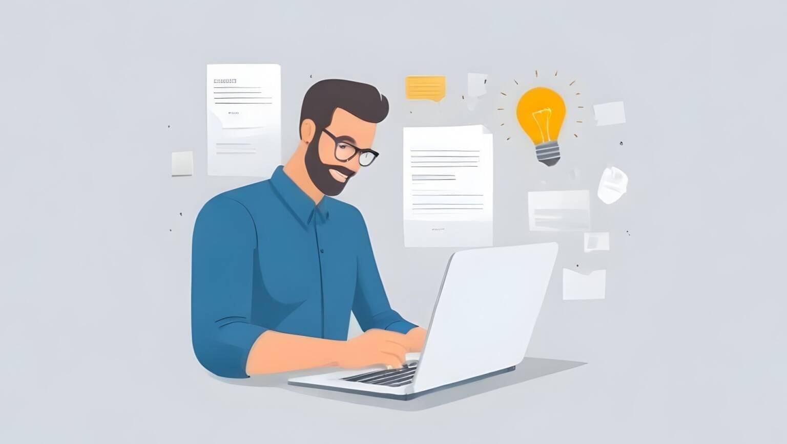 A professional copywriter writing a single blog article 1000 words